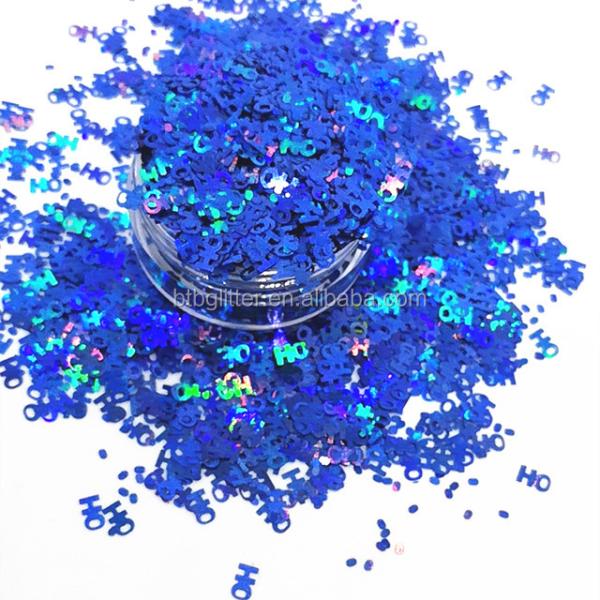 Easter-Themed 5mm Shaped HOHO Holographic Glitter in Assorted Colors