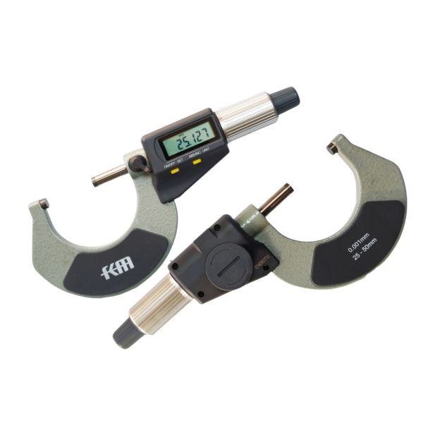 High Accuracy 25-50mm/1-2" Best Selling Electronic Outside Micrometer for