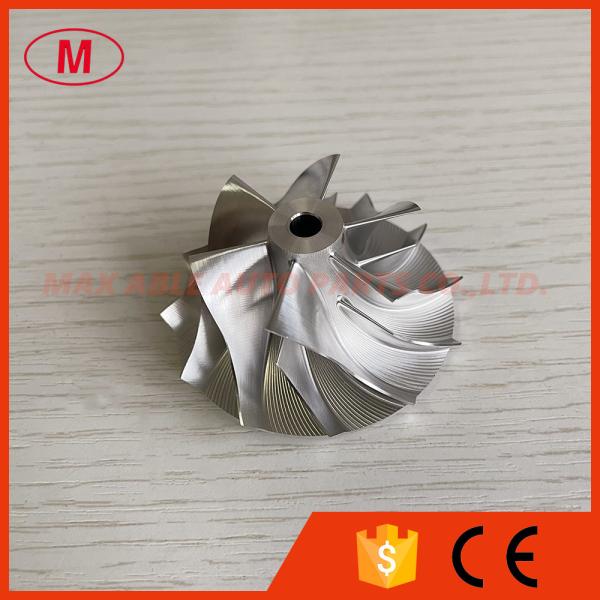 GT15-25 436322-0020 38.56/52.02mm 6+6 blades high performance Turbocharger milling/aluminum 2618/billet compressor wheel