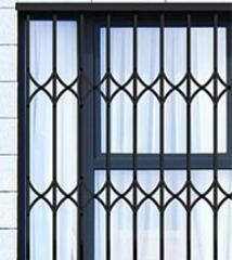 Buy Burglar Proof Retractable Window Security Bars Smooth Surface Long Life at wholesale prices