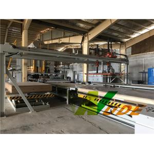 High Pressure Embossing Short Cycle Laminating Line / Synchronous Laminating