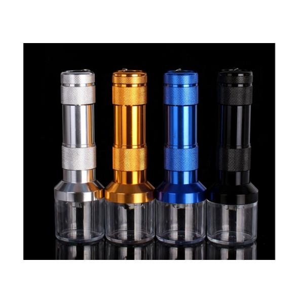 Narguile Flashlight Modelling Electric Herb Grinder Weed Prerequisite Products