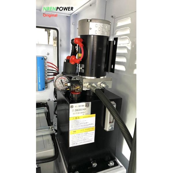 solar power light tower-9m hydraulic mast-4x435 solar panels-8x200AH batteries