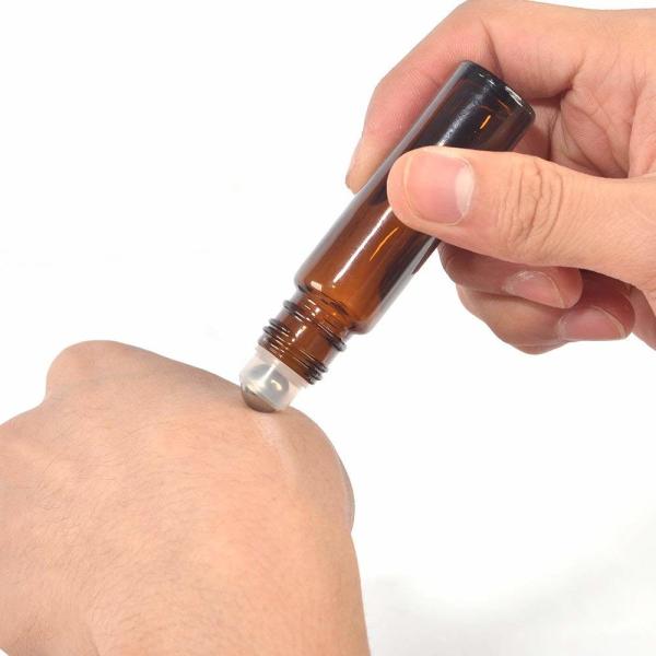 10ML Essential Oil Roller Bottles With Stainless Steel Roller Ball