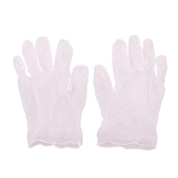 Buy Plastic Vinyl Disposable Medical Examination Gloves Multi Purpose Household Duties at wholesale prices