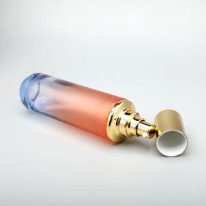 Fancy Glass Lotion Pump Bottle ETC 120ml Custom Made