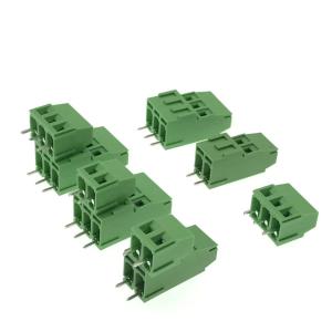 Quality 5.08mm / 0.2&quot; Dual Row PCB Mount Screw Terminal Blocks Connector With Printed Marker Service for sale