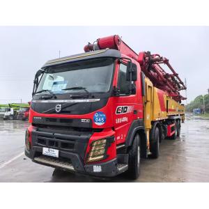 Used SANY 62m Concrete Pump Truck with Volvo Chassis
