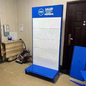 Xingye Factory Custom Size Color black gondola display racks grocery store shelf