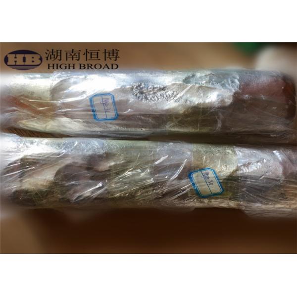 Zirconium MgZr30 MgZr25 Magnesium Master Alloy Ingot Silver Without Oxidation