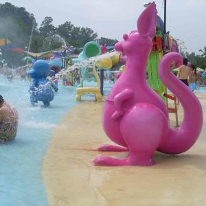 Kangaroo Water Sprayground Aqua Play, Water Playground Spray Equipment