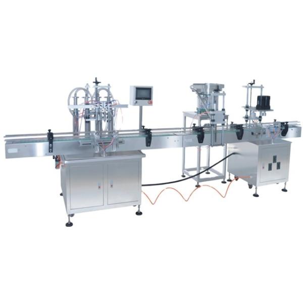Buy Full Automatic Bottle Filling Capping And Labeling Machine lines at wholesale prices