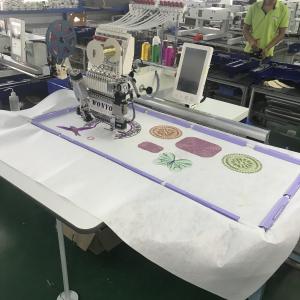 Digital Single Head Flat Embroidery Machine with Sequin and Cording Device