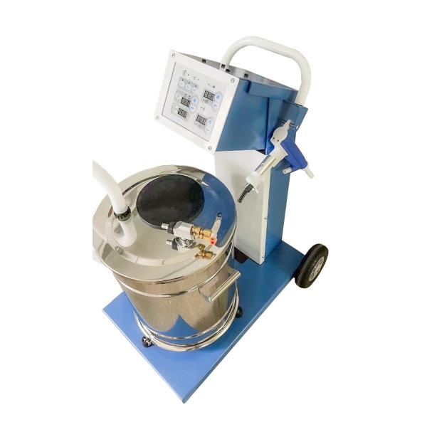 Buy Flexible Manual Electrostatic Powder Coating Machine High Feeding at wholesale prices