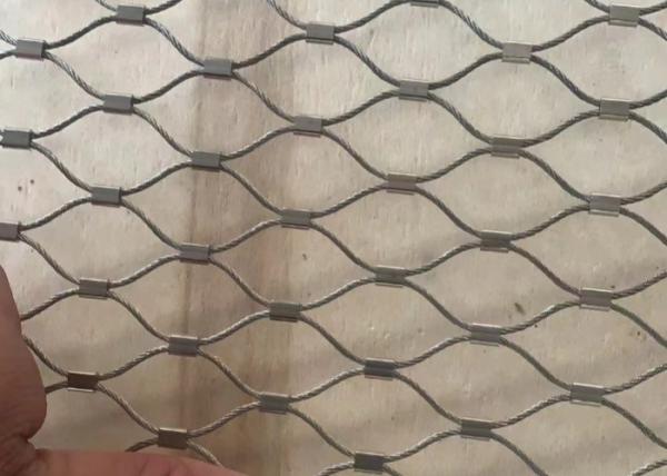 Buy Knotted Aviary Mesh Netting 1.5mm Wire 40*40 Bird Aviary Mesh at wholesale prices