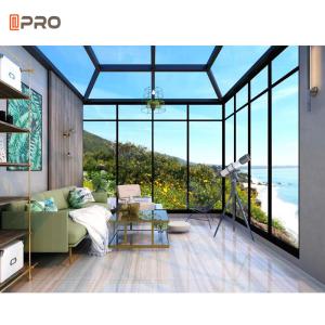 Powder Coating Glass Prefab Sunroom Houses Aluminium Retractable Lowes