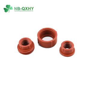 Customized Request Pn16 Red Brown Female Union Pph Water Pipe Plastic Pipe