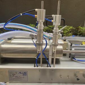 100-1000Ml Double Head Filling Machine Horizontal Semi automatic