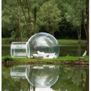 China Custom Made Transparent Inflatable Bubble Tent on Water on sale