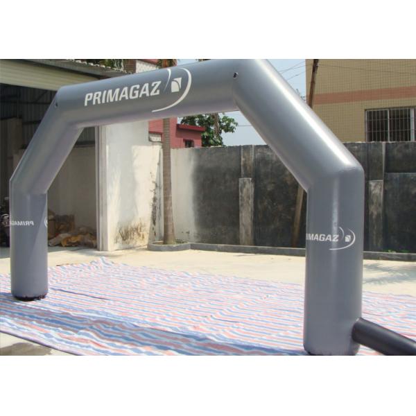 Waterproof Fire-retardent Inflatable Arches Simple Logo Printed With 0.65m Diameter Tube