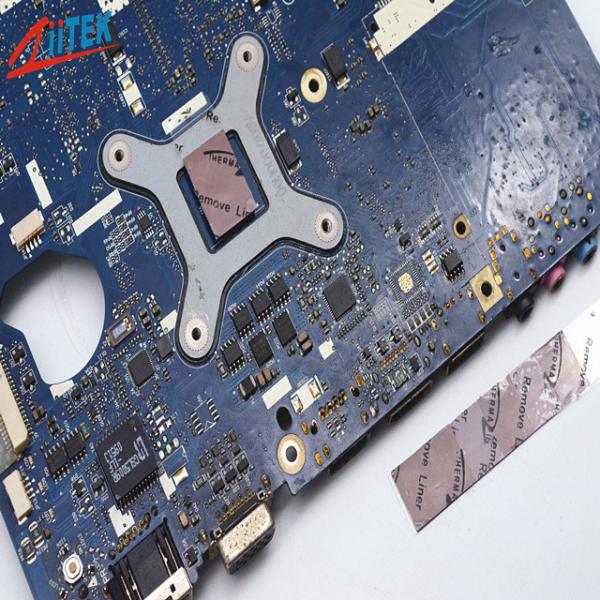 Garnet Telecommunication Hardware Naturally Tacky 6.2 W Silicon Thermal Pad 0.25