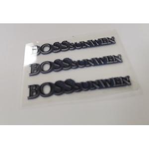 Clothing 3D Printing Labels Silicone , Heat Transfer Labels With Embossing