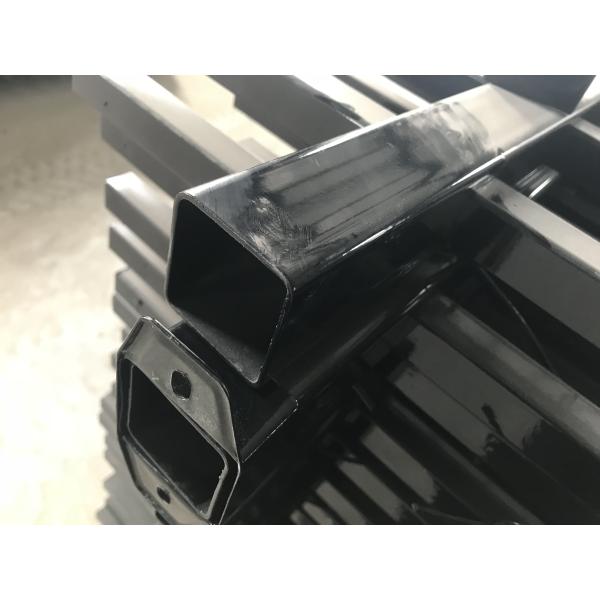 Q235 steel Diplomat Tubular Fencing 2100mm*2400mm Powder Coated Black INTERPON brand