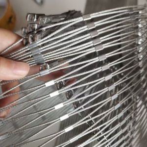 Flexible Stainless Steel Cable Mesh For Fall Protection System