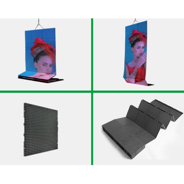 Waterproof Outdoor Led Billboard , Foldable Led Display Full Color High Definition