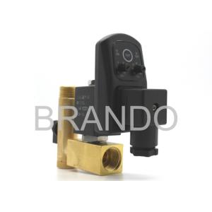 Condensate Timer Pneumatic Solenoid Valve Automatic Electrically Operated