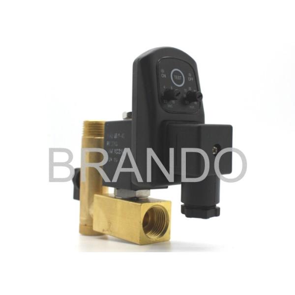 Buy Condensate Timer Pneumatic Solenoid Valve Automatic Electrically Operated at wholesale prices