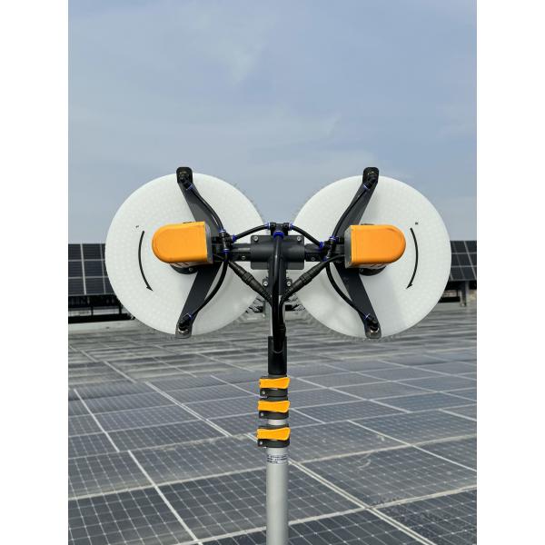 X4 Double Head Solar Cleaning Rotating Brush Soft Bristle