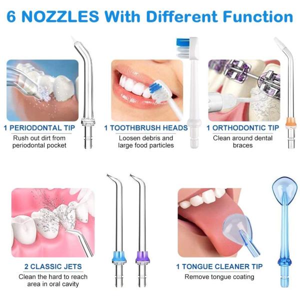 Cordless Water Flosser Oral irrigator Electric Travel wholesale factory