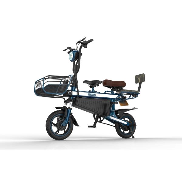 350 Watt Lightweight Electric Bicycle 7.8AH Battery High Carbon Steel Multifunctional