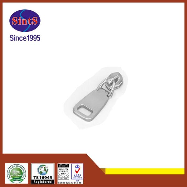 Buy High Efficiency Metal Injection Molding Case And Bag Zipper Puller Parts And Zipper Head at wholesale prices