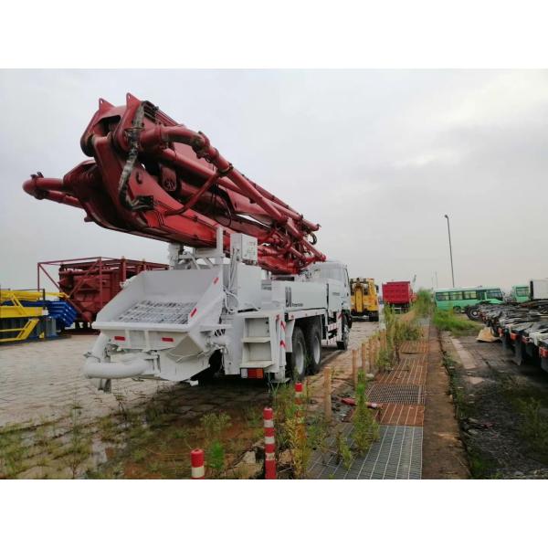 Buy Zoomlion Sany Used Mechanical Equipment , 56m Second Hand Pump Truck at wholesale prices