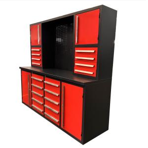 Customized OBM Support Heavy Duty Car Repair Tool Cabinet with 18 Drawers and 4