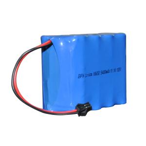 Blue Lightweight Flashlight Battery Pack Li - Ion 5400mAh 11.1V