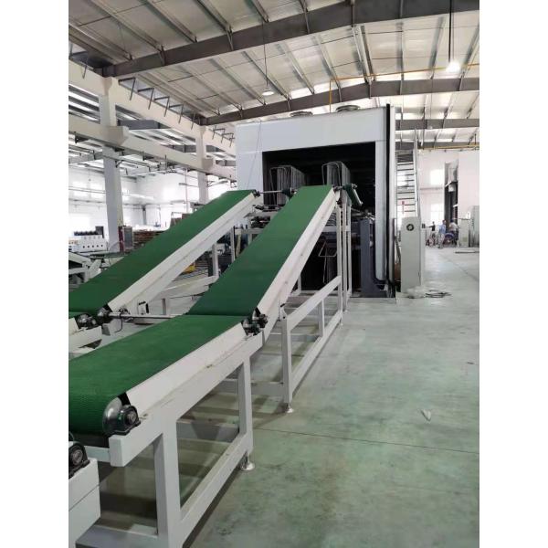 Buy ISO9001 Certified Natural Gas Heating UV Floor Coating Machine 0.1 - 1m/min at wholesale prices