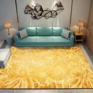 Flower Pattern Aesthetic 3D Modern Figure Artistic Living Room Carpet Hotel Area