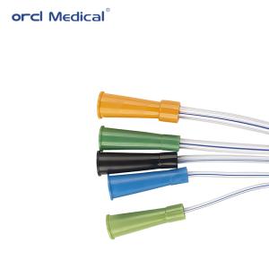 ISO CE Approved Medical Tube In Stomach Size PVC/Silicone Stomach Tube With Fr6