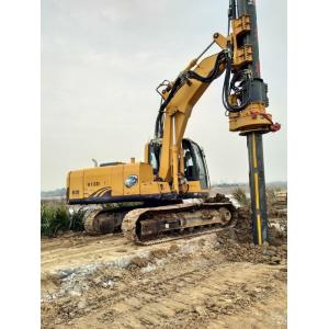Quality Rotary Drilling Equipment / Rotary Piling Rig Modules Type Black And Yellow Max. Drilling Diameter 1200 Mm for sale