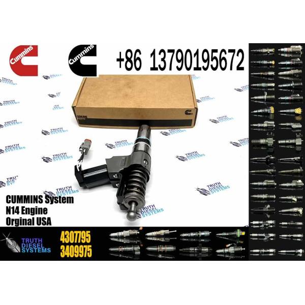 Common Rail Diesel Fuel Injector 4307795 3073995F For Cummins QSN14 N14