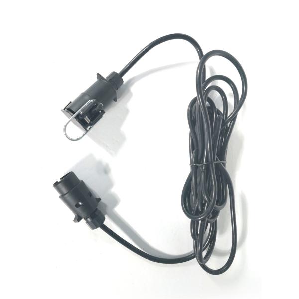 European Type Trailer Cable 7 Pole Socket To 7 Pole Plug Straight System