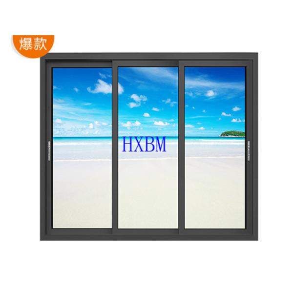 Buy 12A 5mm Glass 2.0mm Profile Aluminium Sliding Windows at wholesale prices
