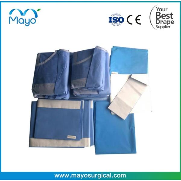 Buy OR Drape Disposable Sterile Universal Surgical Pack With Gown at wholesale prices