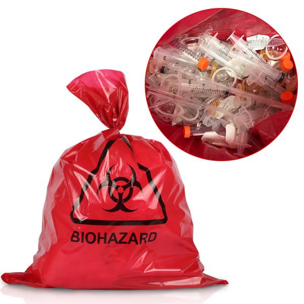 Eco-friendly Biohazard Plastic Bags For Hospital Durable And Practical