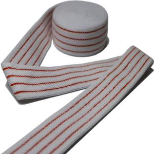 China 38mm Braided Swimwear Elastic Cotton Tape Knitted Sustainable on sale