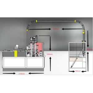 Copper Bar Cup Boned Way Double Wall Paper Coffee Cup Production Machine 4kw 2