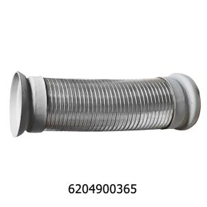 6204900365 Engine Exhaust Pipes For Mercedes Benz Trucks 90x285mm
